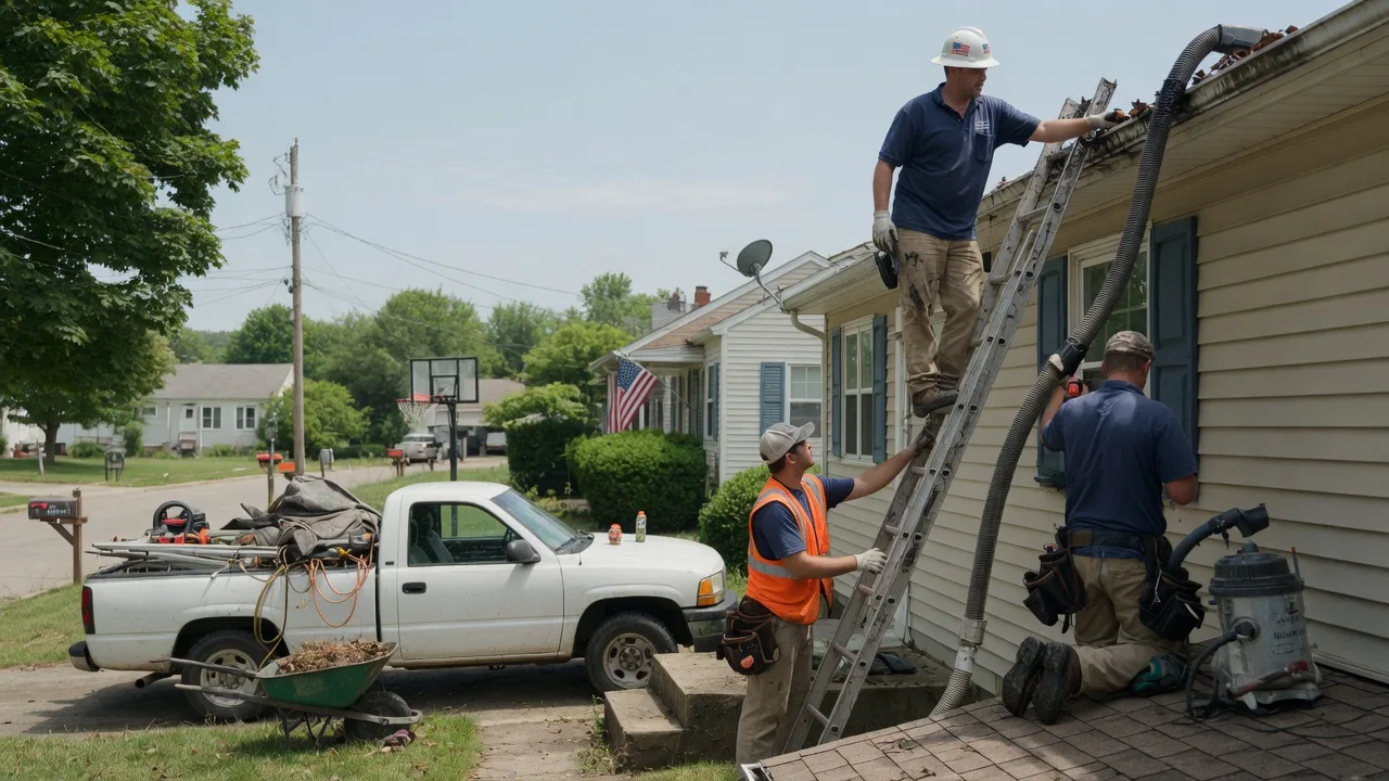 Gutter Installation in Crossville, IL near me